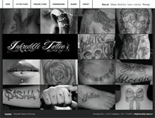 Tablet Screenshot of inkredible-tattoos.nl